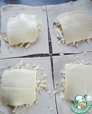 Хачапури с плавленым сыром на гриле