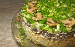 Свекольный салат с маринованным имбирем