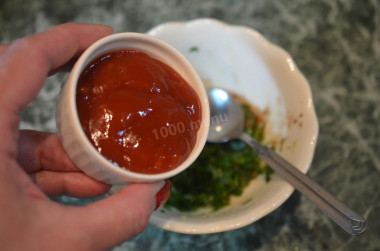 Томатный соус с кинзой